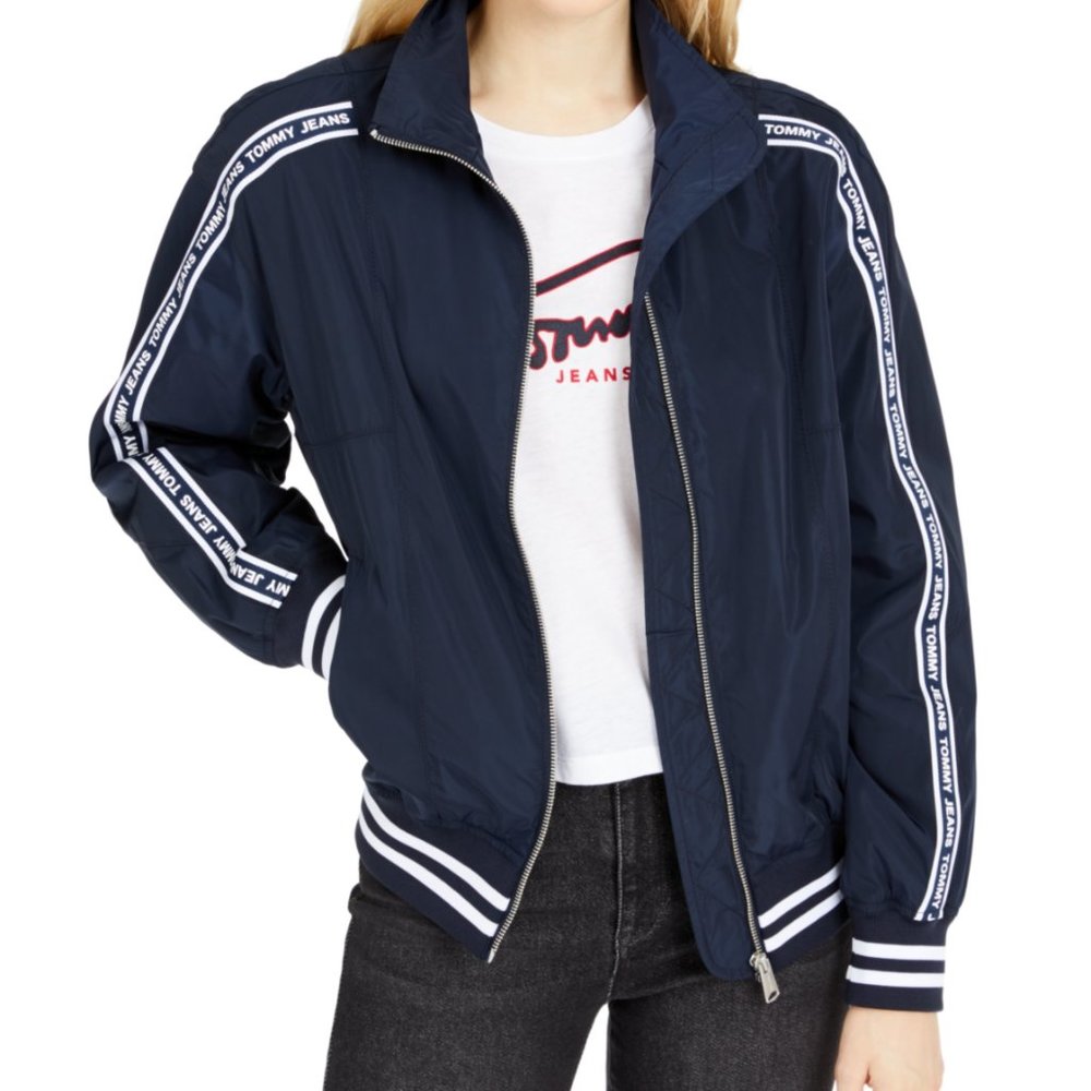 Tommy Hilfiger Logo Tape Windbreaker Jacket